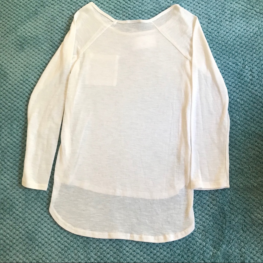 NWT Rue21 Cream Top - Picture 4 of 5